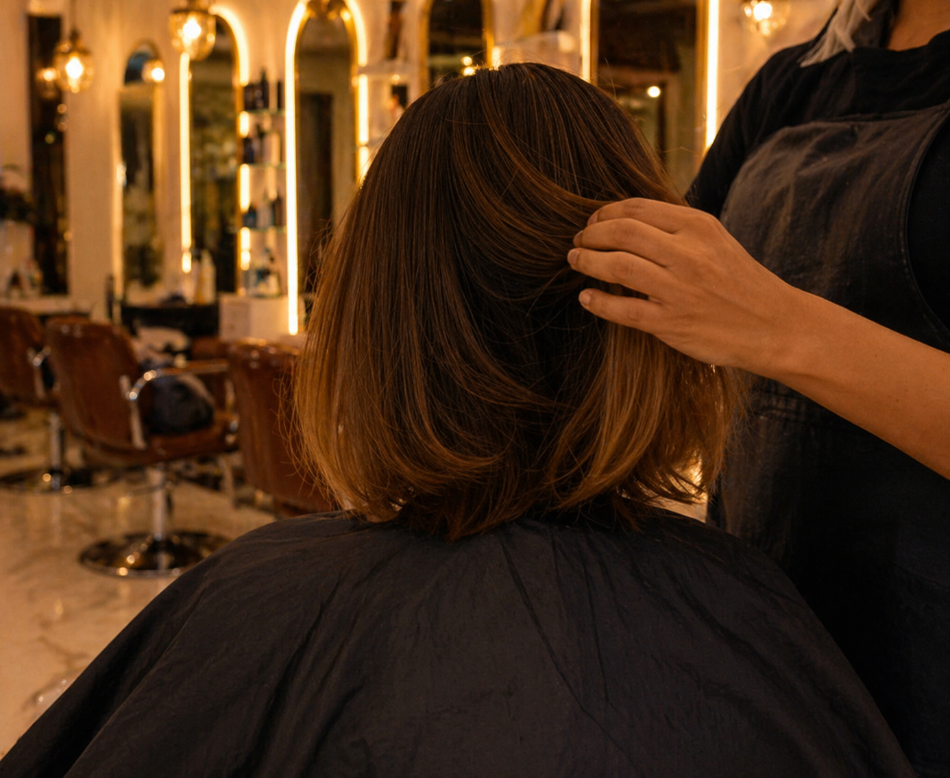 Premium salon interior